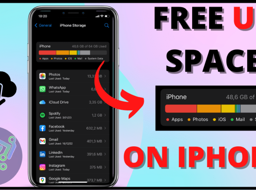 COMO LIBERAR ESPACIO EN IPHONE